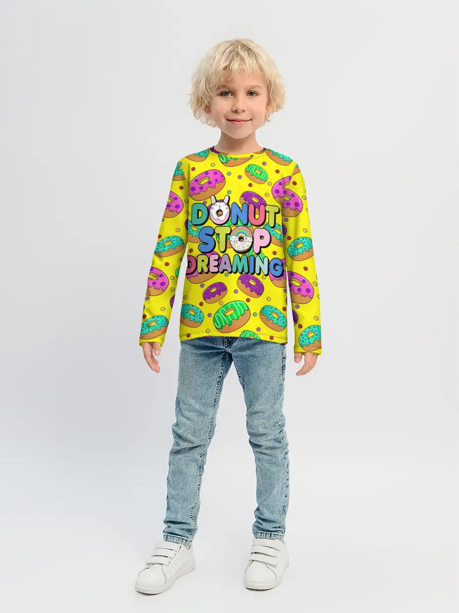 Детский лонгслив / DONUTS