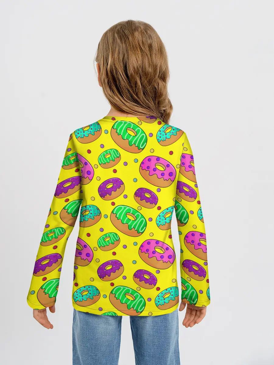 Детский лонгслив / DONUTS