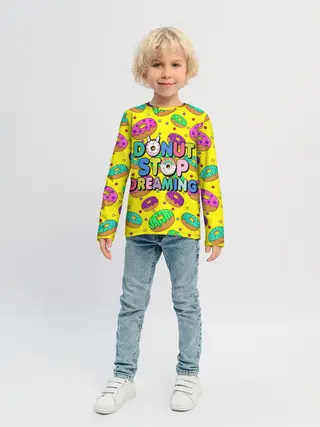 Детский лонгслив / DONUTS