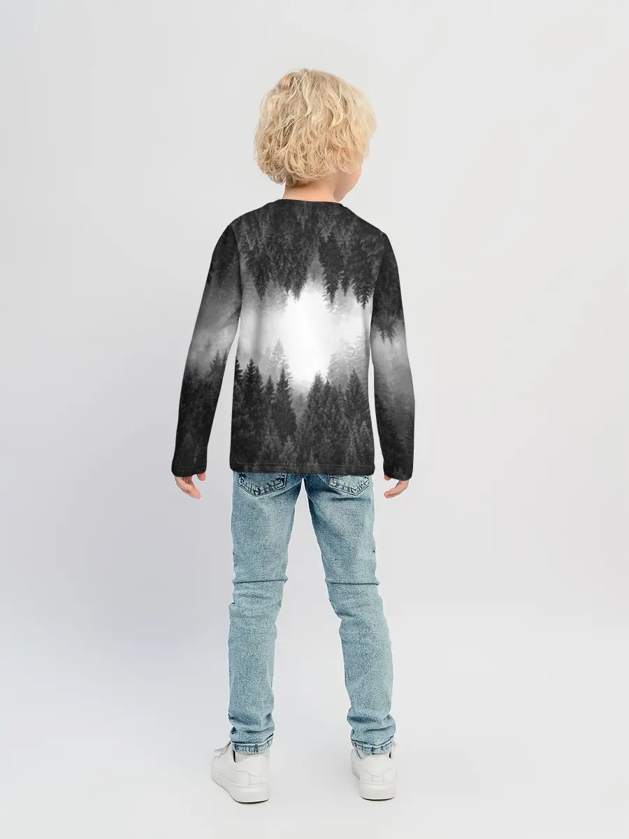 Детский лонгслив / Клыки леса
