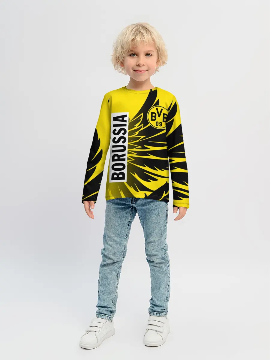 Детский лонгслив / ФК БОРУССИЯ / FC BORUSSIA