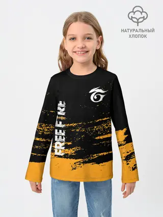 Детский лонгслив / Free Fire ? Фри Фаер.