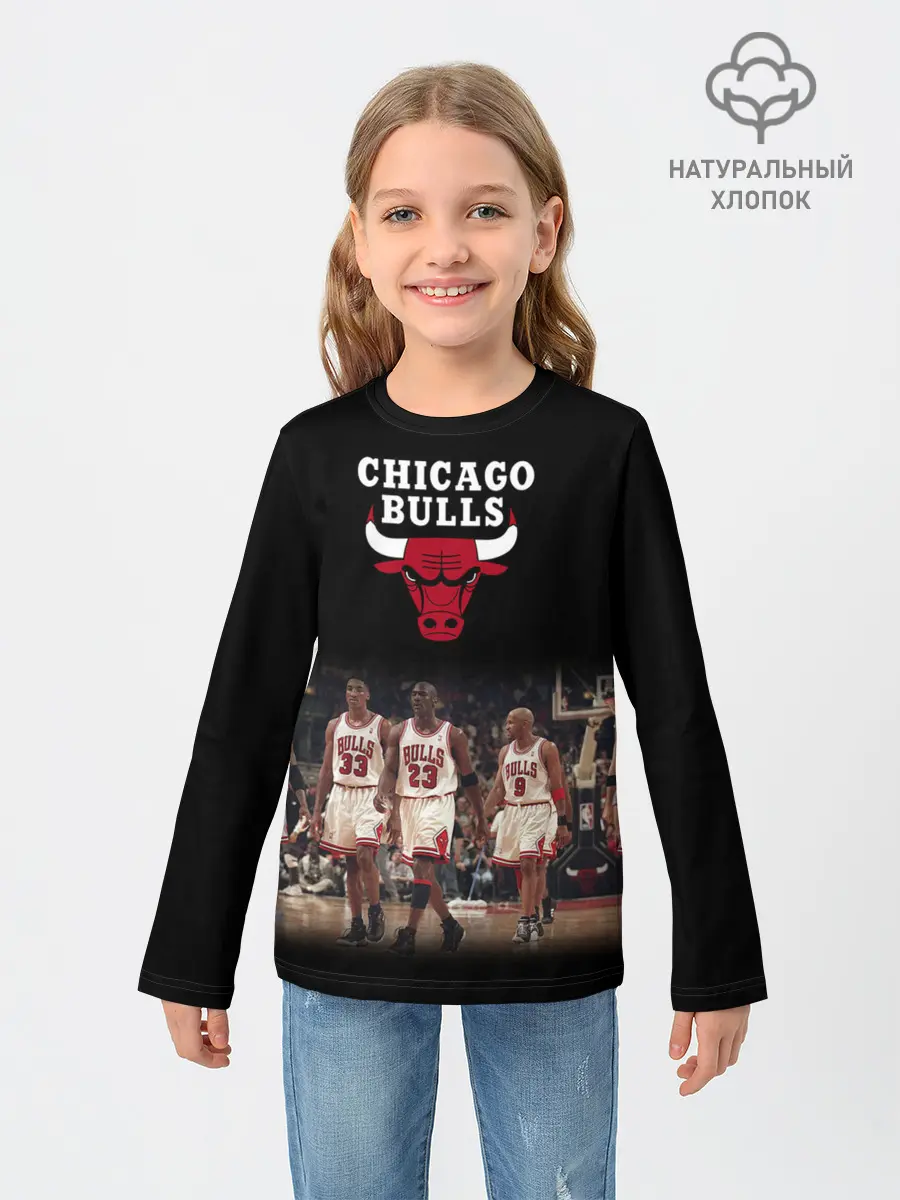 Детский лонгслив / CHICAGO BULLS [3]