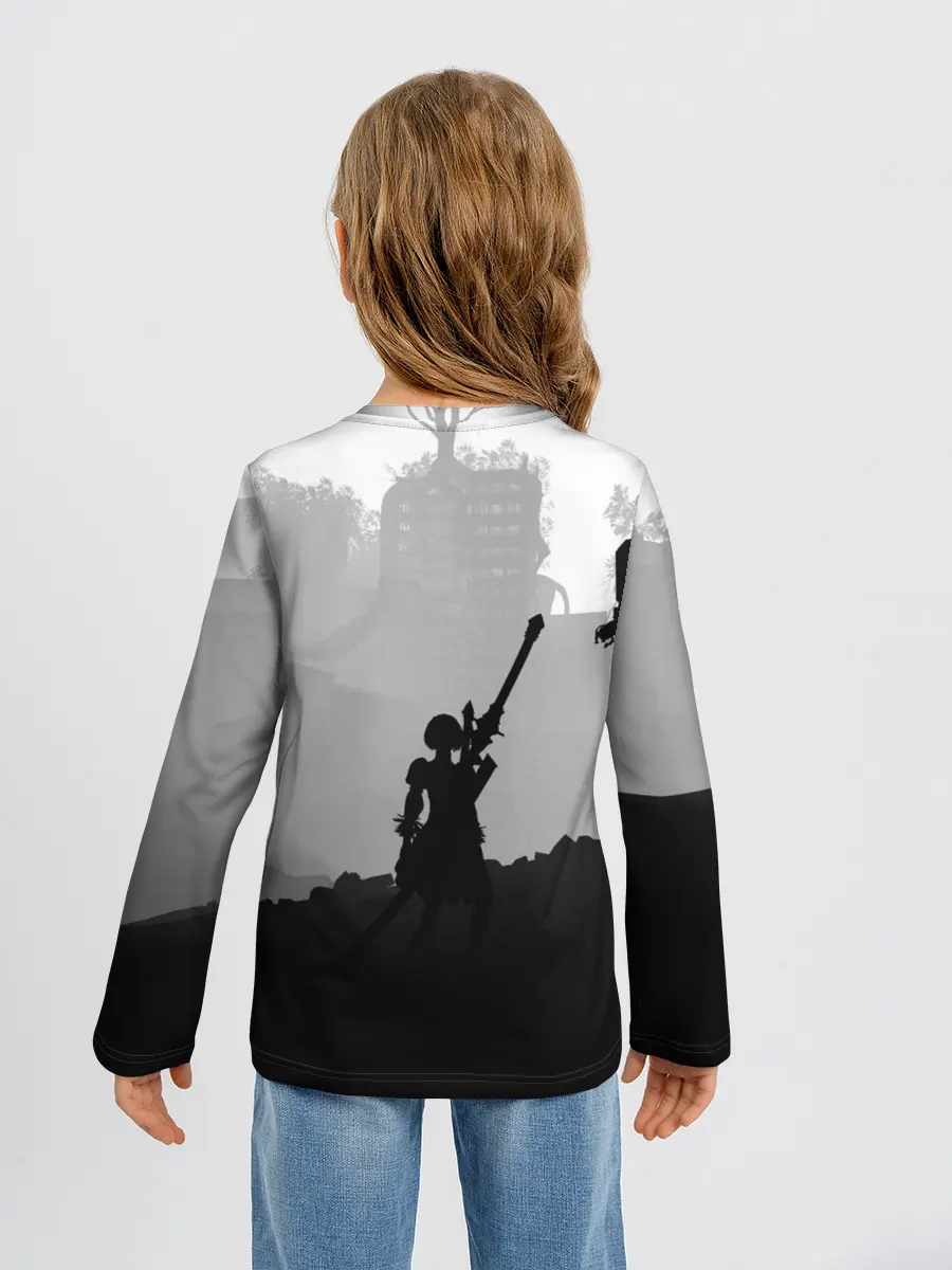 Детский лонгслив / Nier Automata