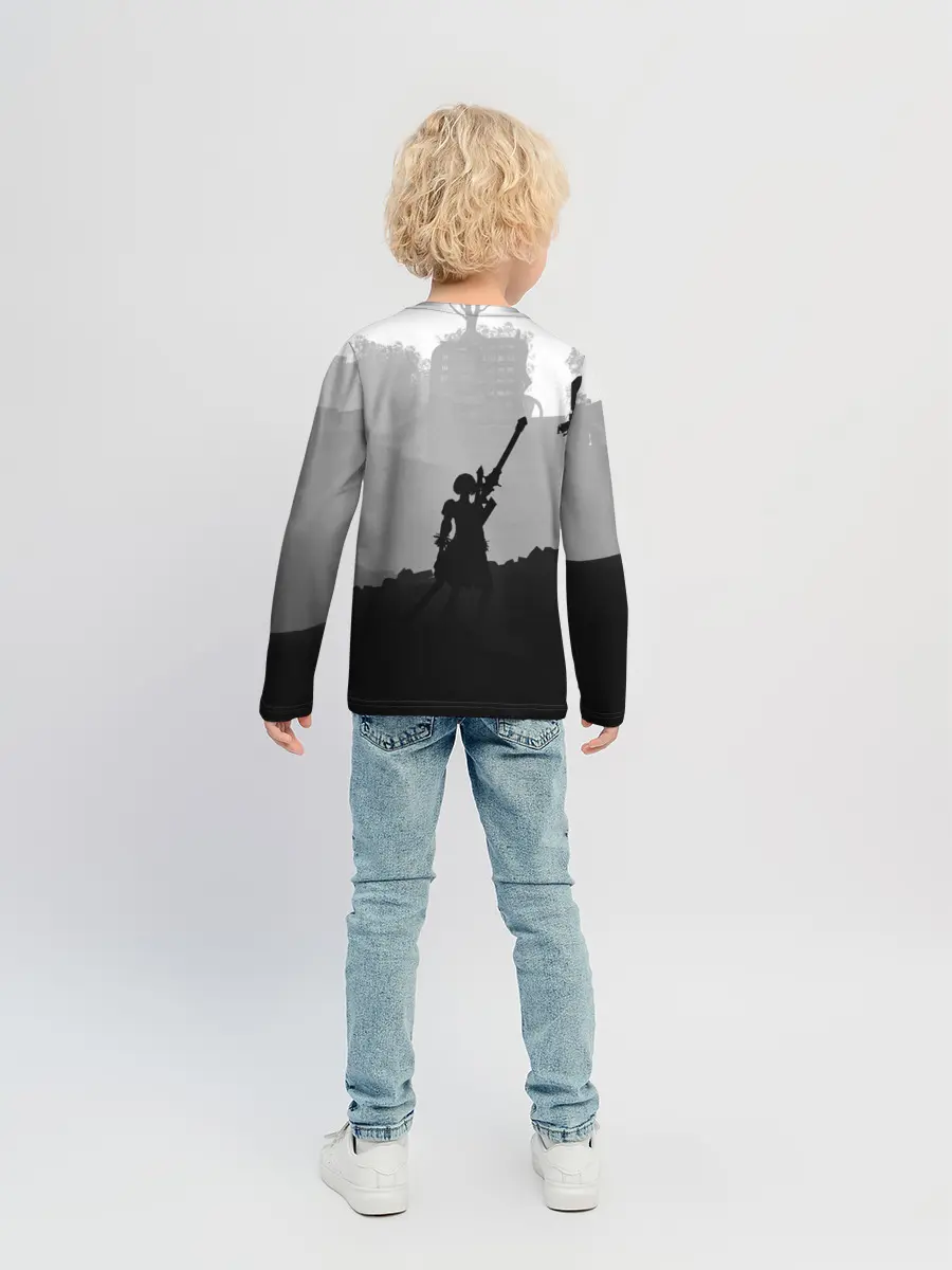 Детский лонгслив / Nier Automata