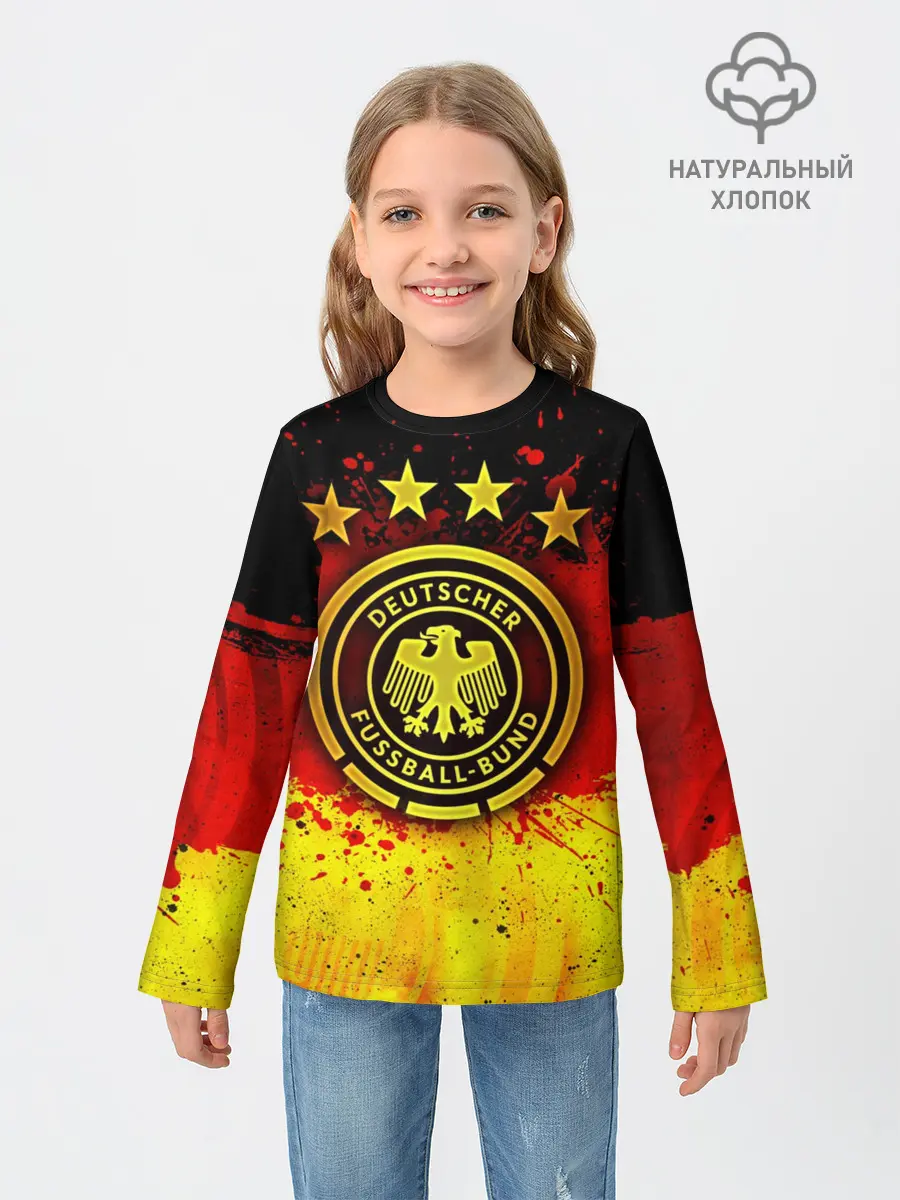 Детский лонгслив / Сборная Германии