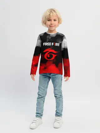 Детский лонгслив / GARENA FREE FIRE / ГАРЕНА ФРИ ФАЕР.