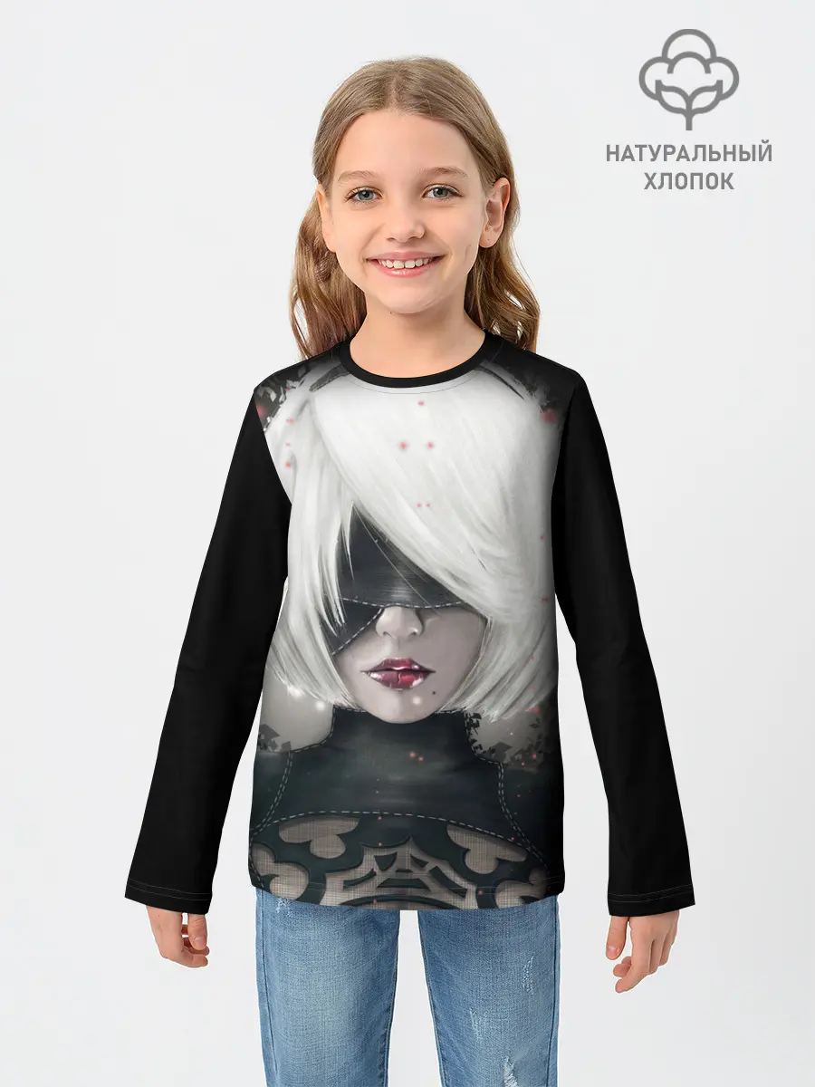 Детский лонгслив / YoRHa | Nier