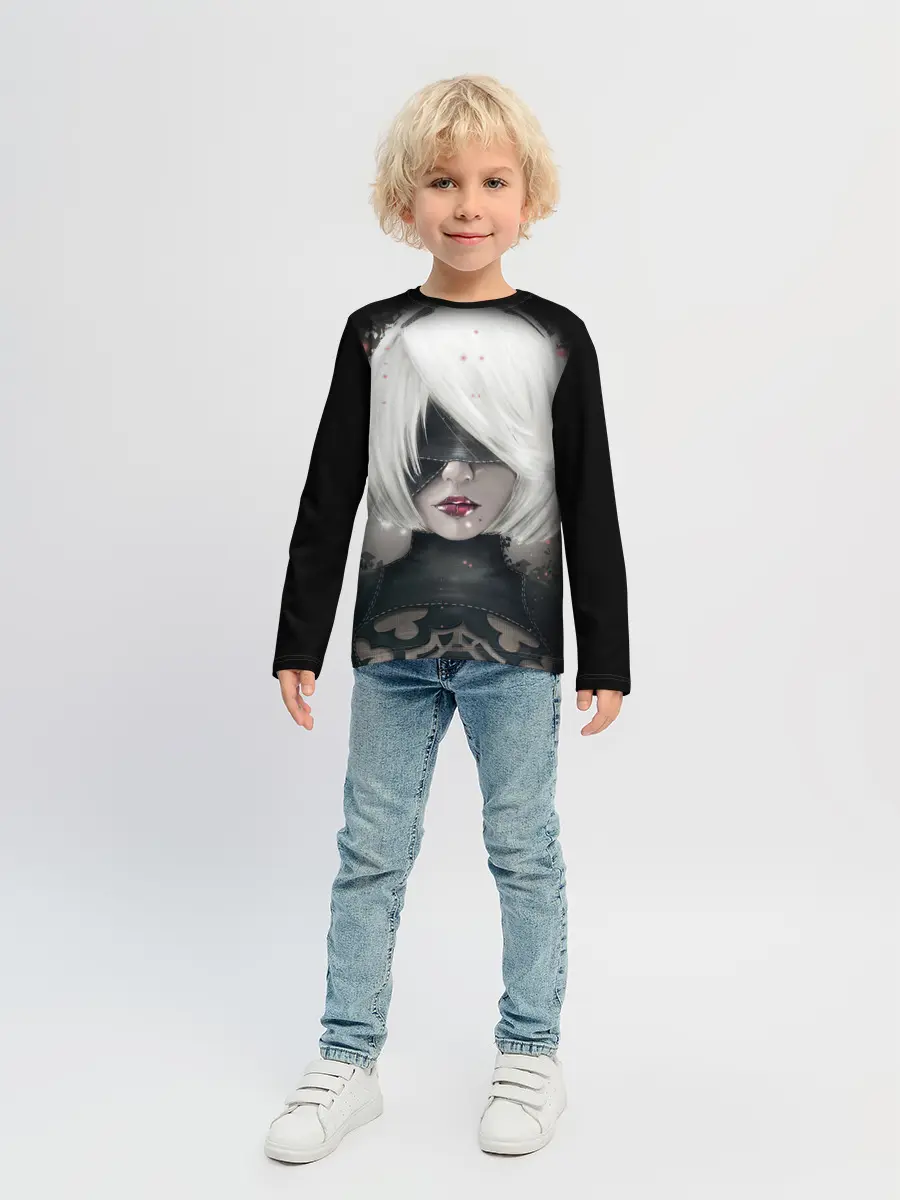 Детский лонгслив / YoRHa | Nier