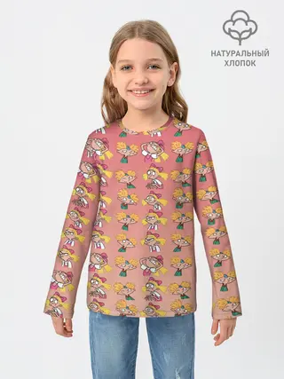 Детский лонгслив / Арнольд и Хельга