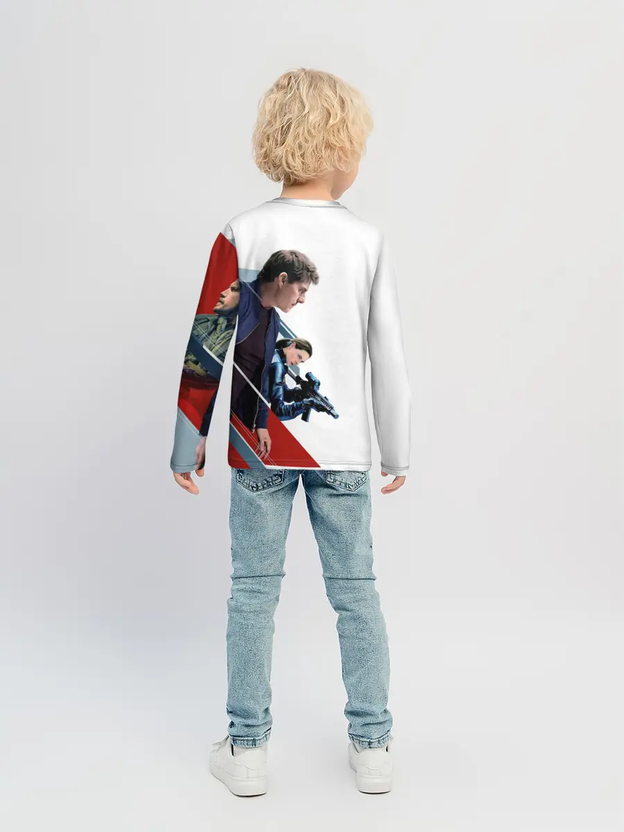 Детский лонгслив / Mission: Impossible Art
