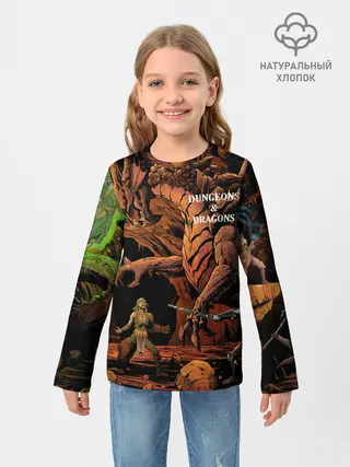 Детский лонгслив / Dungeons and Dragons | Схватка