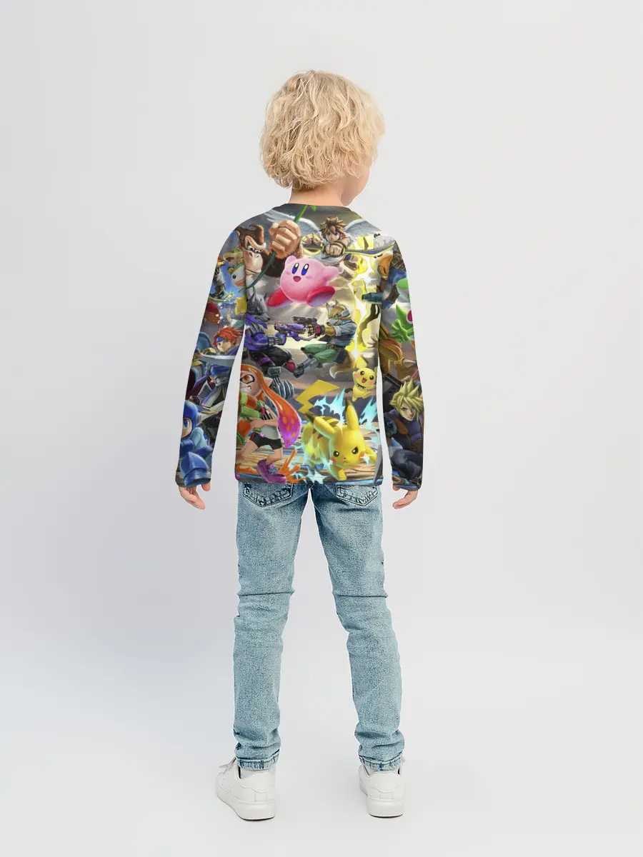 Детский лонгслив / Super Smash World