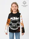Детский лонгслив / KTM MOTORCYCLES / КТМ МОТОЦИКЛЫ