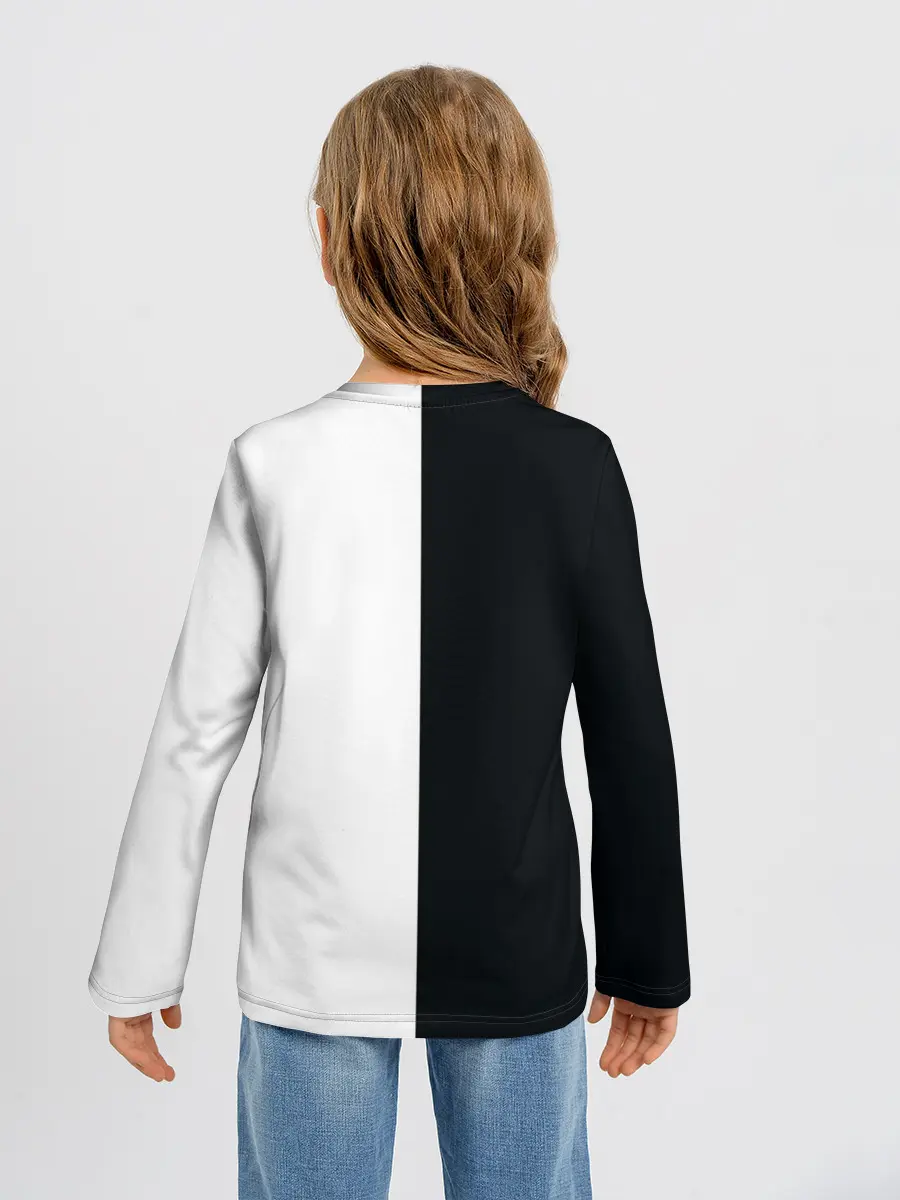 Детский лонгслив / Hitman BW