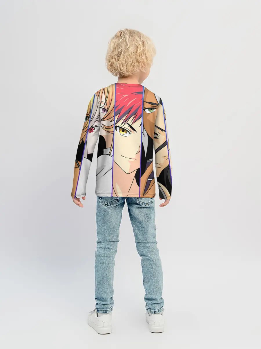 Детский лонгслив / Кулинарные друзья