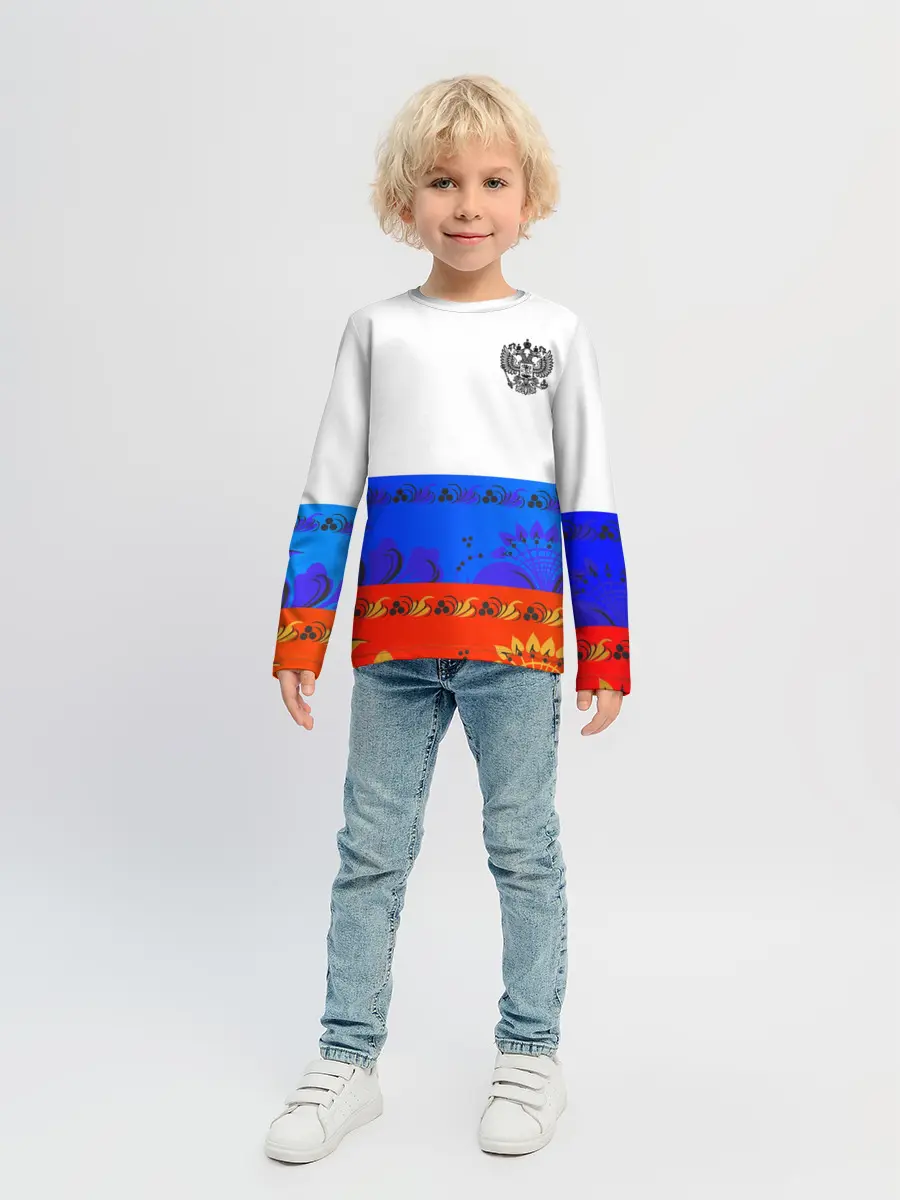 Детский лонгслив / Russia 3