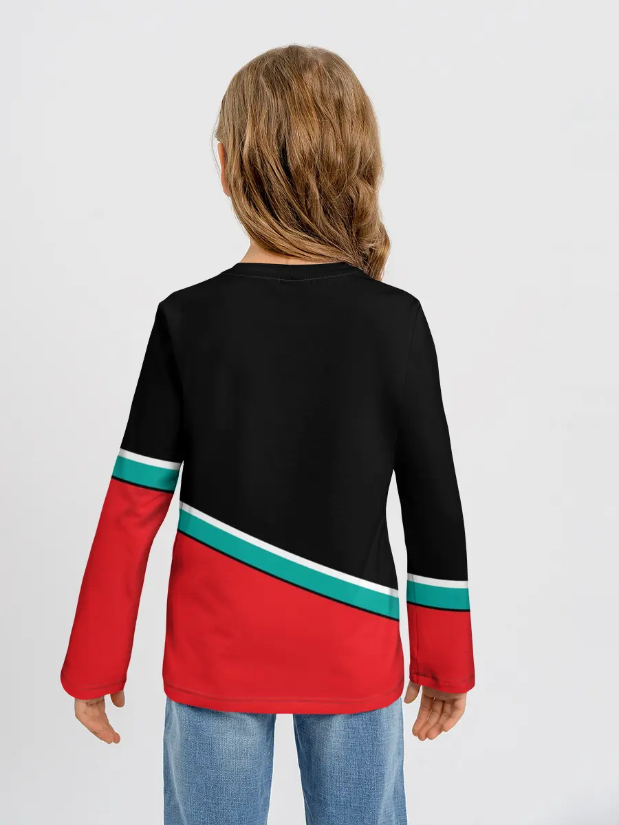 Детский лонгслив / Граффити