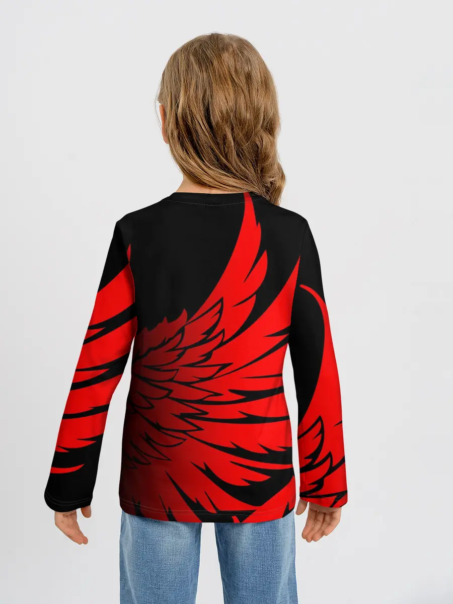 Детский лонгслив / YAMAHA / ЯМАХА / МОТОСПОРТ