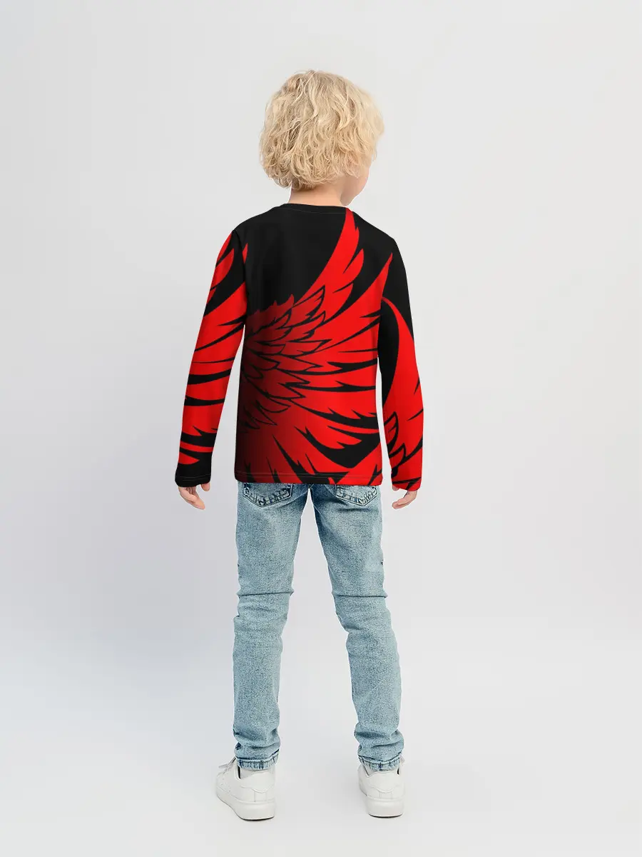 Детский лонгслив / YAMAHA / ЯМАХА / МОТОСПОРТ