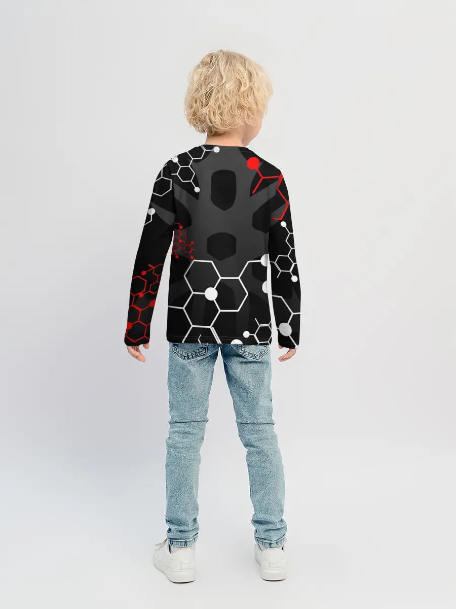 Детский лонгслив / YAMAHA / ЯМАХА / МОТОСПОРТ