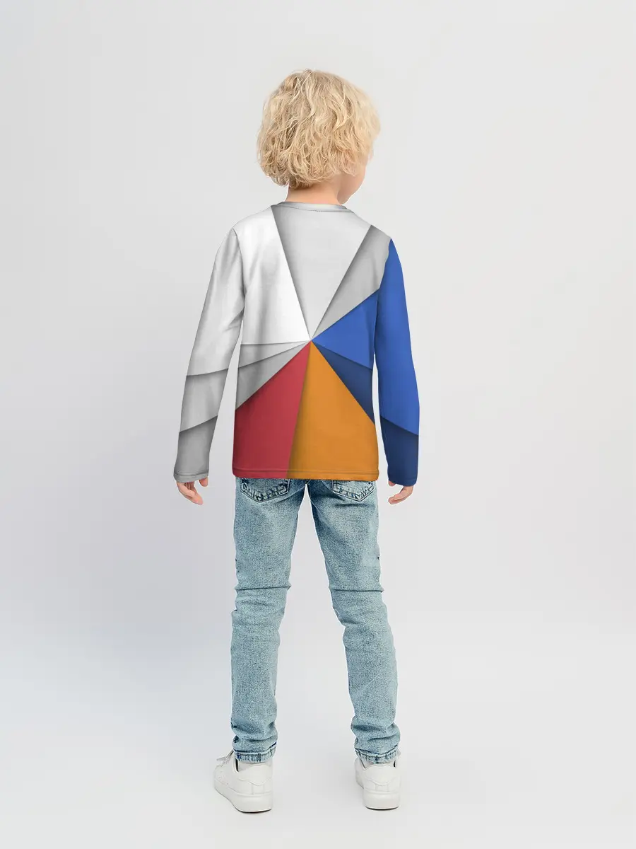 Детский лонгслив / Трегоугольник