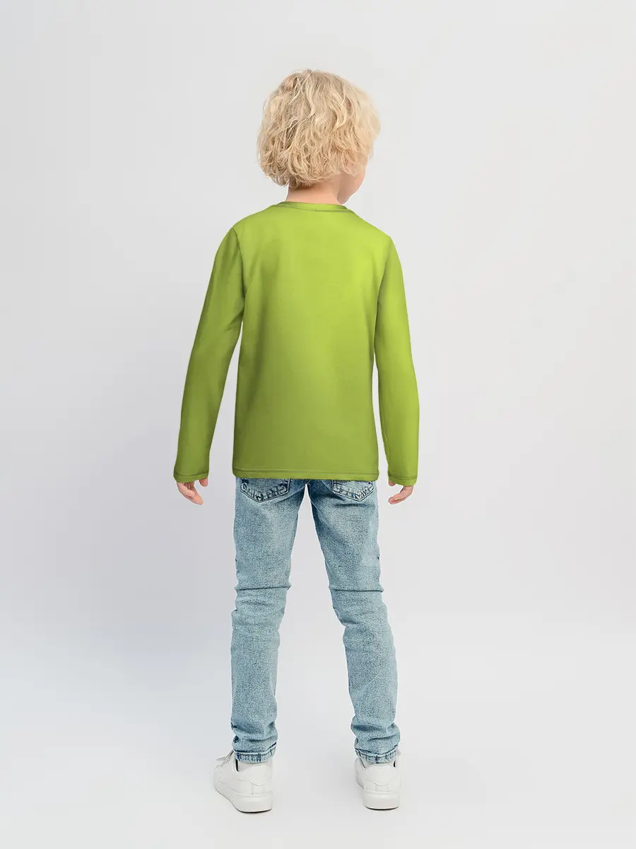 Детский лонгслив / Крутые бобры. Деггет