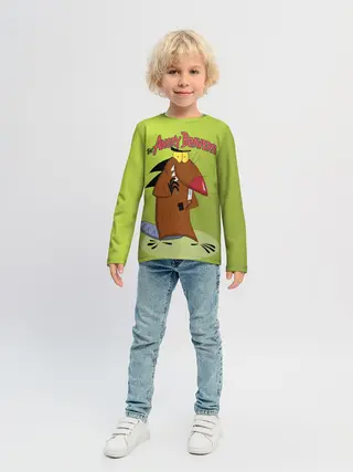 Детский лонгслив / Крутые бобры. Деггет