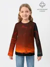 Детский лонгслив / Кровавый закат