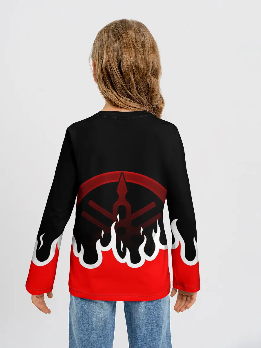 Детский лонгслив / YAMAHA / ЯМАХА / МОТОСПОРТ