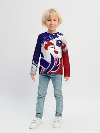 Детский лонгслив / Сборная Франции