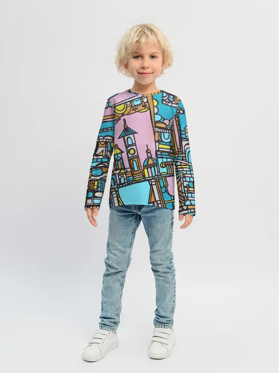 Детский лонгслив / Римские каникулы