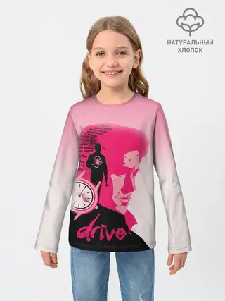 Детский лонгслив / drive