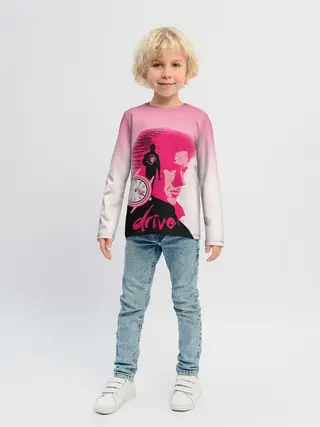 Детский лонгслив / drive