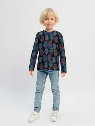 Детский лонгслив / Рука Бога