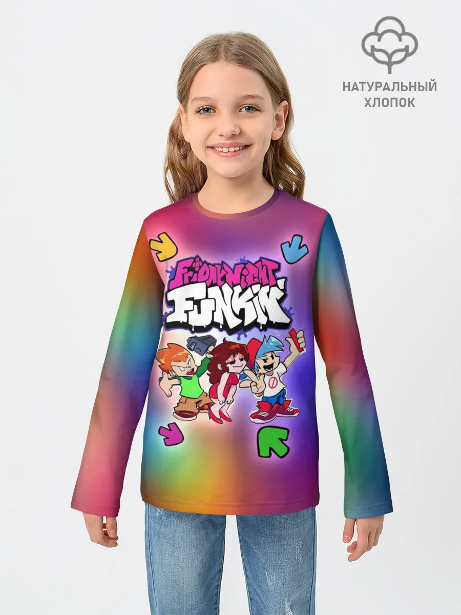 Детский лонгслив / Friday Night Funkin