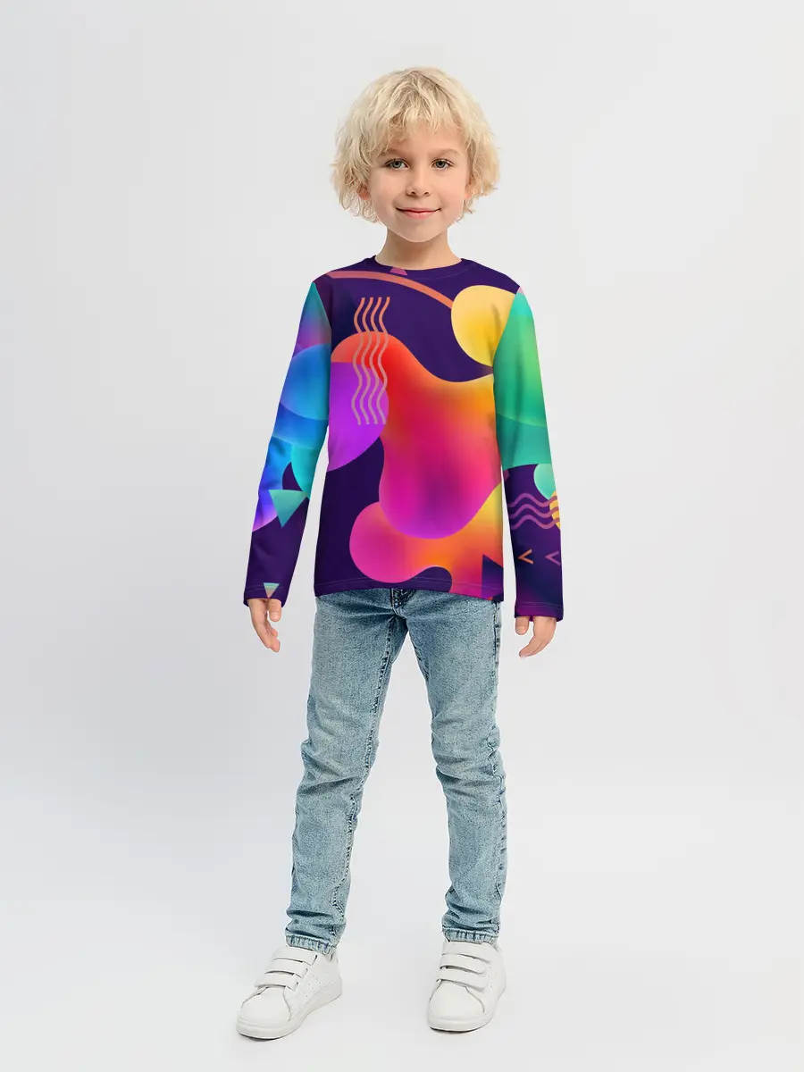 Детский лонгслив / Rainbow T-Shirt
