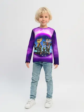 Детский лонгслив / Ratchet & Clank 2 Rift Apart