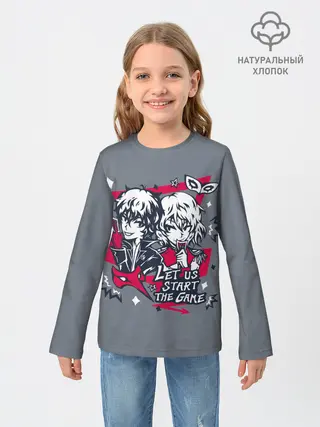 Детский лонгслив / Начнём игру