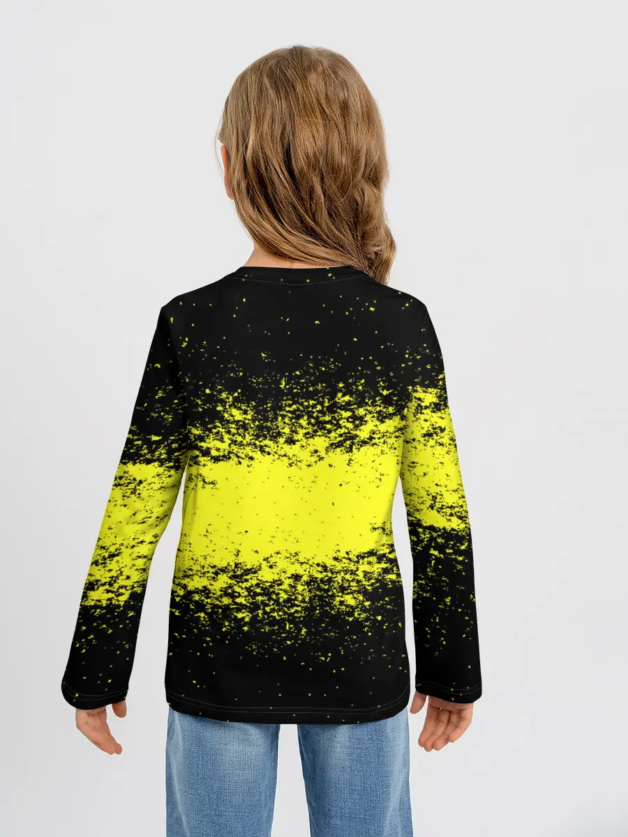 Детский лонгслив / Neon Abyss