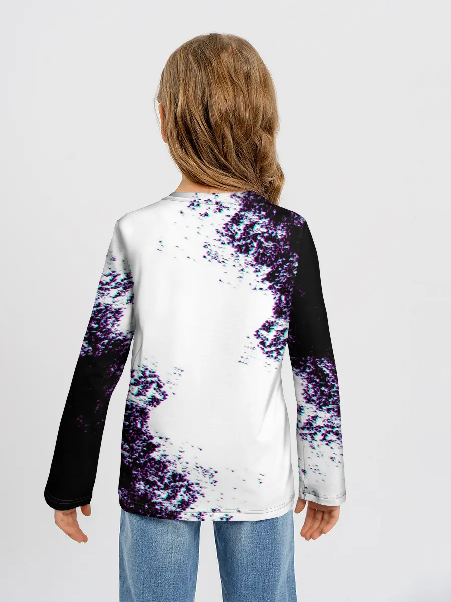 Детский лонгслив / THE WITCHER GLITCH / ГЛИТЧ