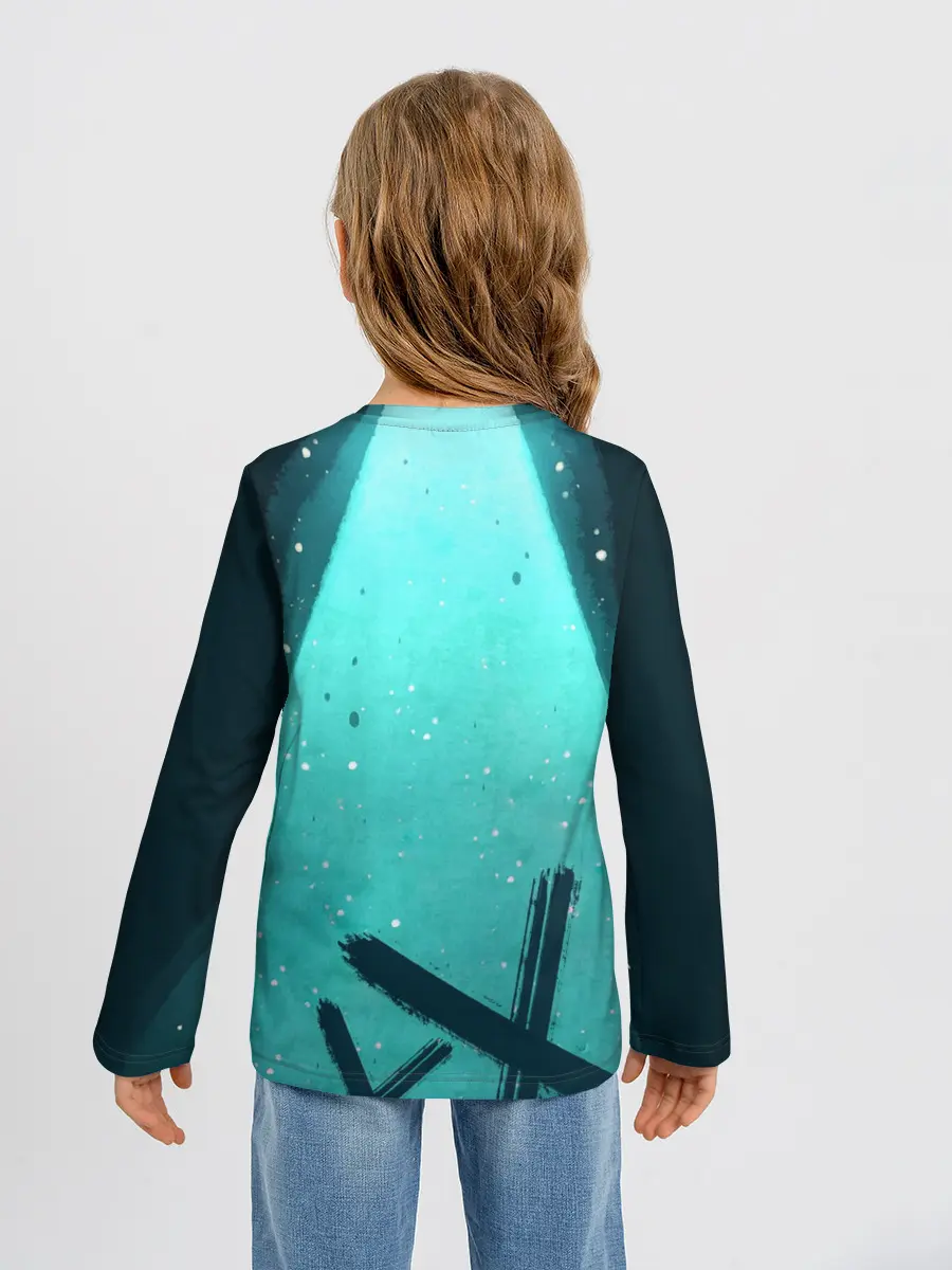 Детский лонгслив / Fox Mulder and Dana Scully