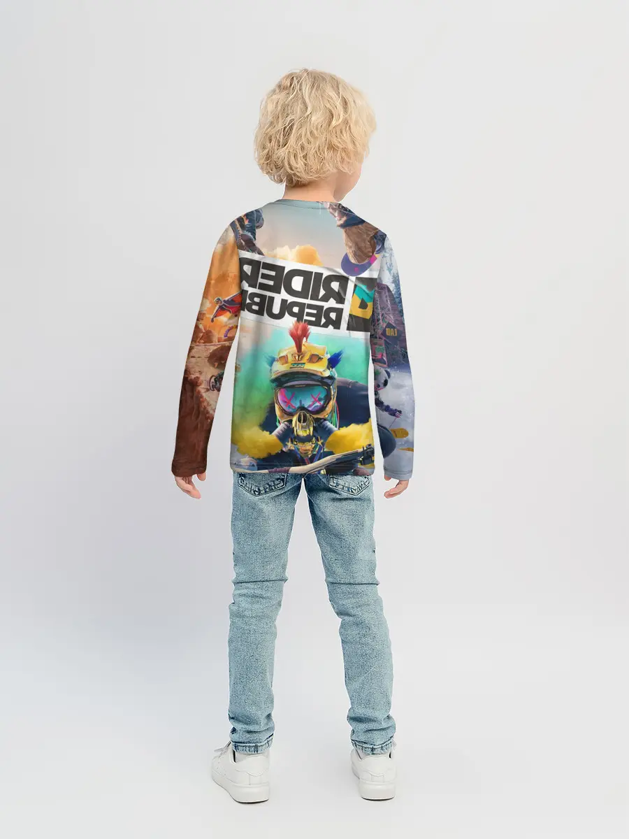 Детский лонгслив / Riders Republic