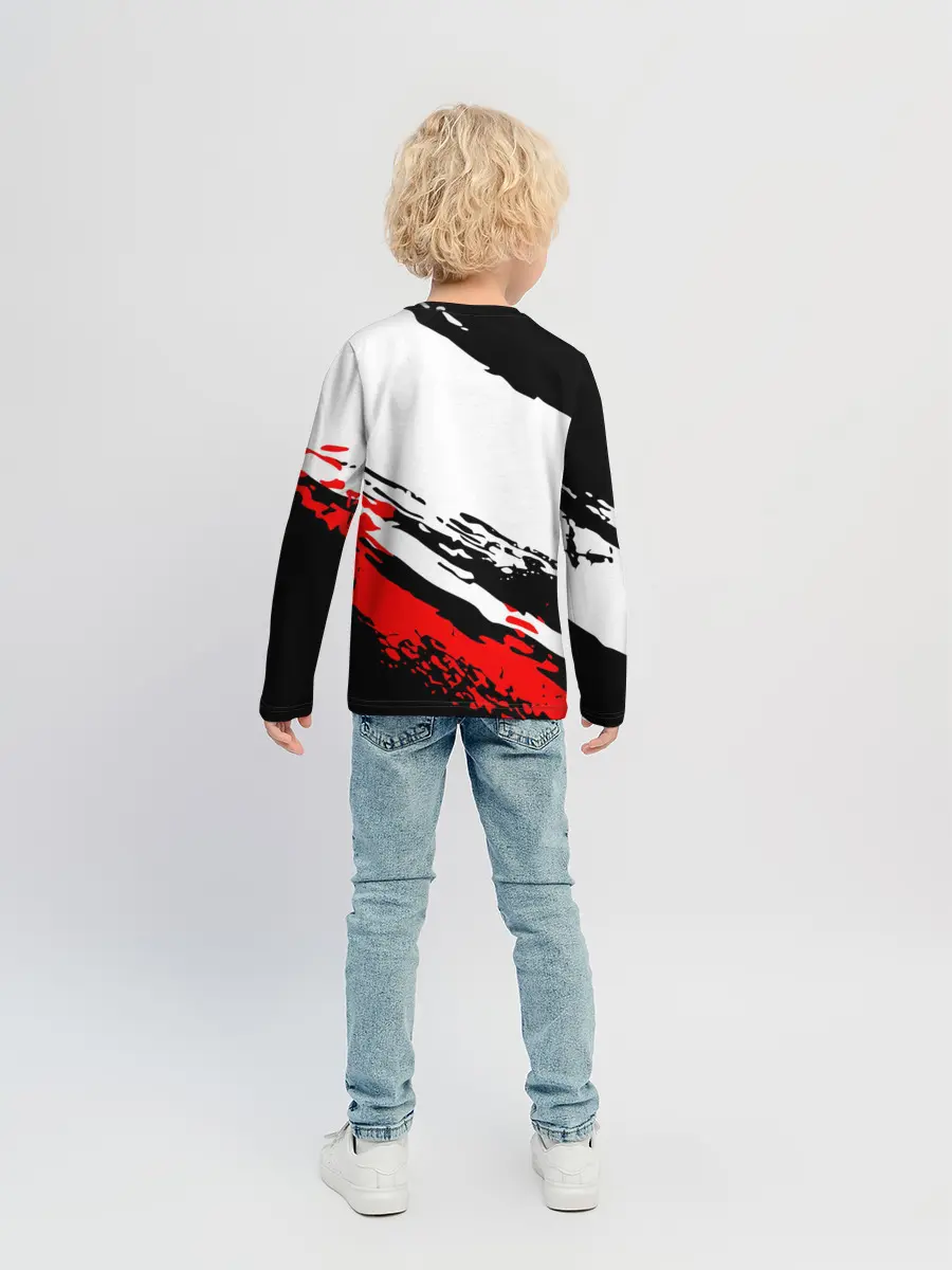 Детский лонгслив / Старшая Карасуно | ВОЛЕЙБОЛ!!