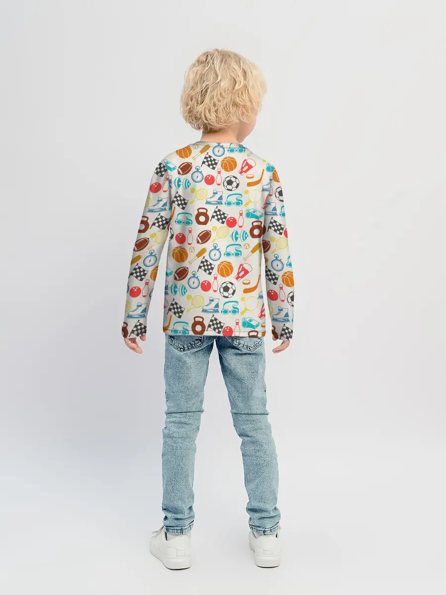 Детский лонгслив / Спорт