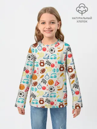 Детский лонгслив / Спорт