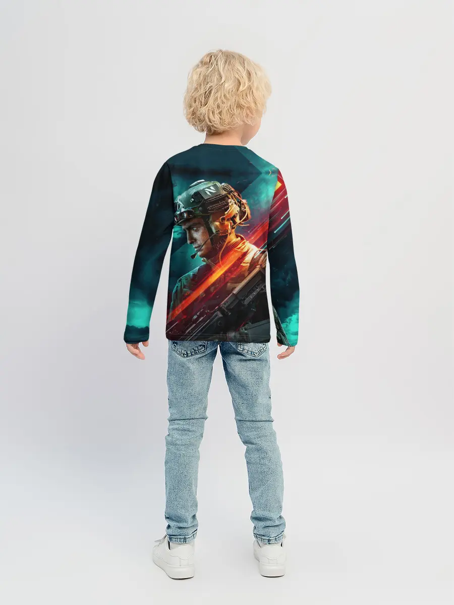 Детский лонгслив / Battlefield 2042 Soldier