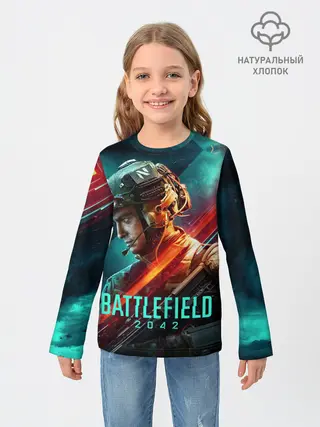 Детский лонгслив / Battlefield 2042 Soldier