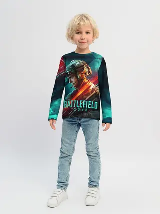 Детский лонгслив / Battlefield 2042 Soldier