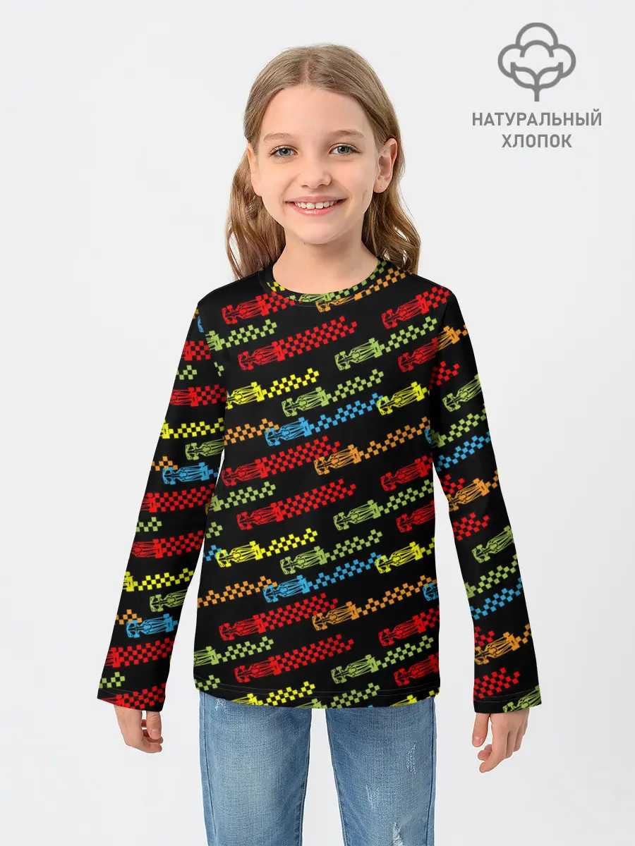 Детский лонгслив / Формула 1 Гонки